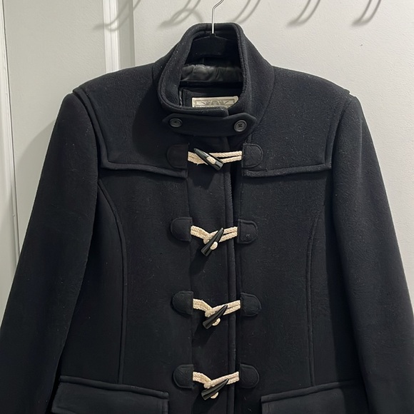 Banana Republic Black Wool Peacoat - Picture 2 of 10
